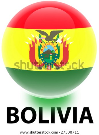 Orb Bolivia Flag