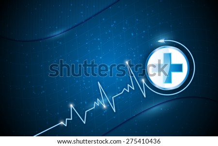 vector background health care concept