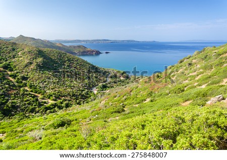 Sardinia, awesome Sulcis coast Royalty-Free Stock Photo #275848007