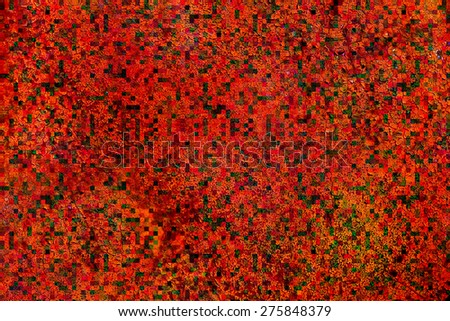 Cheerful abstract background pixels gradient colors.
