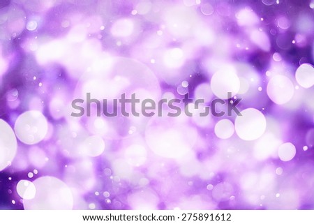 Festive elegant abstract background with bokeh lights and stars