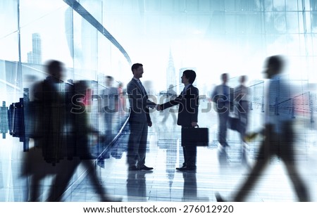 Business People Colleagues Teamwork Meeting Seminar Conference Concept Royalty-Free Stock Photo #276012920