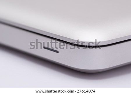close up of laptop