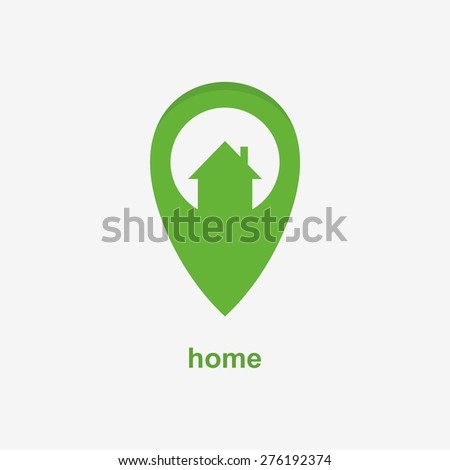 geolocation sign green house
