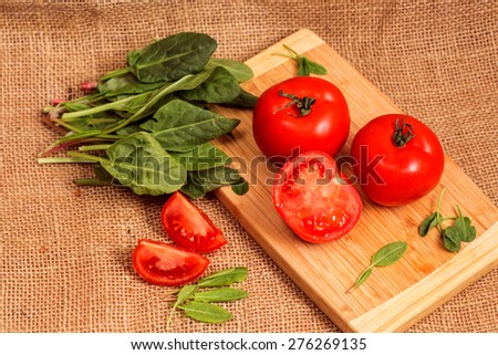 tomato and sorrel