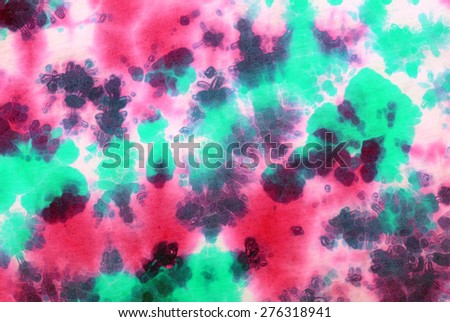 colourful tie dye background.