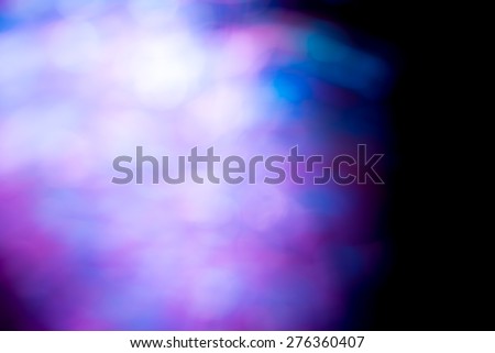Abstract Light painting, Warm tone on black background  -  long exposure time lapse and technique and blurred picture style