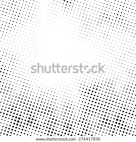 Grunge halftone dots vector texture background .