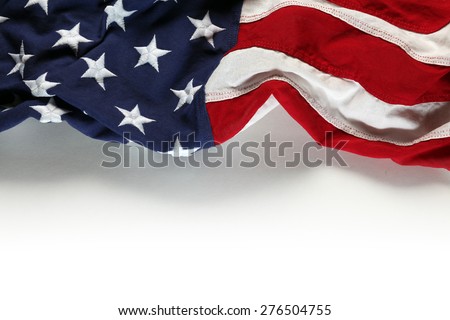 American flag for Memorial Day or 4th of July