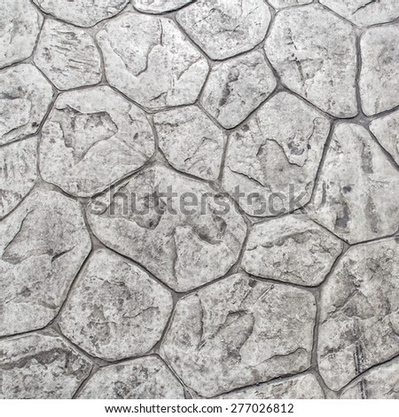 Stone Floor Texture Background Royalty-Free Stock Photo #277026812