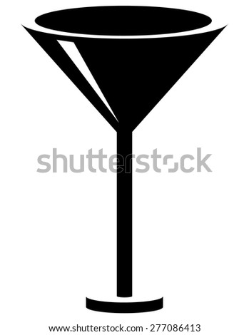 Martini Glass vector icon