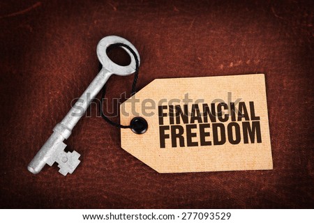Key to Financial Freedom Royalty-Free Stock Photo #277093529