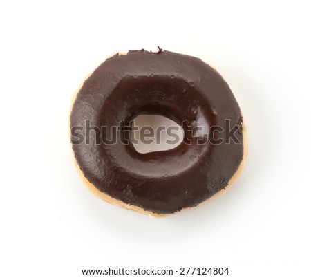 sweeties donut on white background