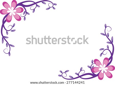 flowers with background