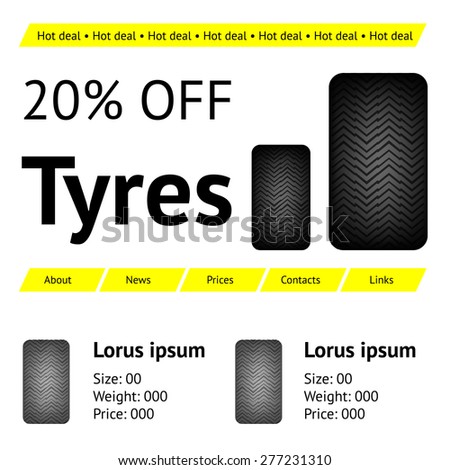 landing page tyres