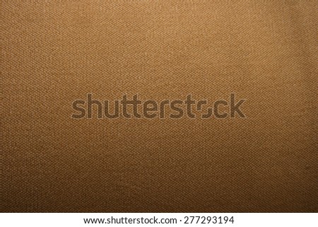 brown fabric. background