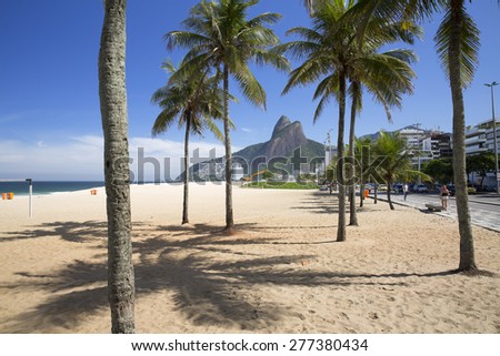 Rio de Janeiro Ipanema Beach Brazil