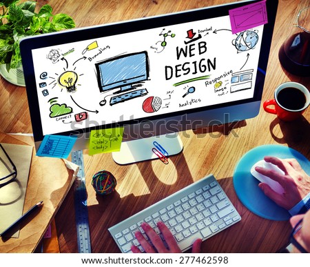 Content Creativity Digital Graphic Layout Web Design Webpage Concept