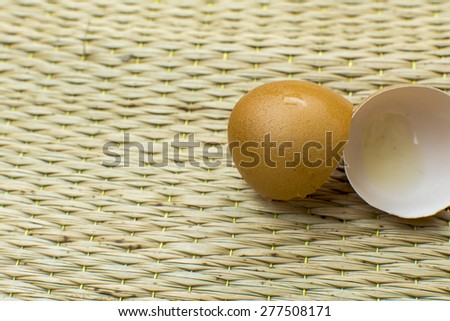 Eggshell.