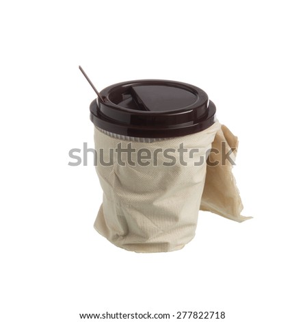 coffee cup isolated.