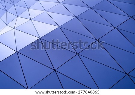 blue metallic pattern