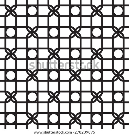 Seamless vintage geometric pattern.