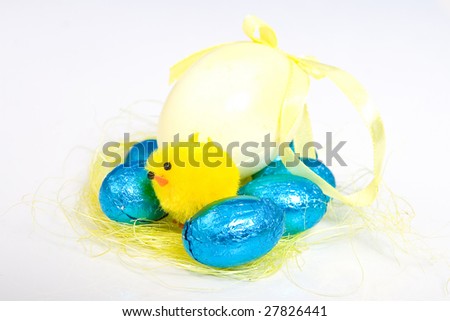 Picture of a easter eggs