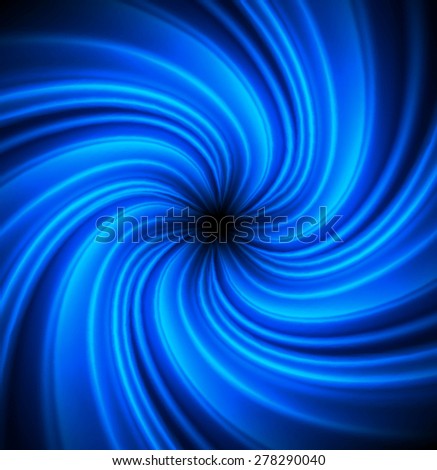 Vector dark blue line silk background. spiral, braid, twist, roll