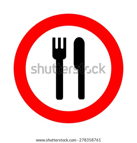 eat icon great for any use. Vector EPS10.