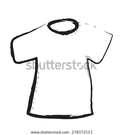 doodle blank T-shirt