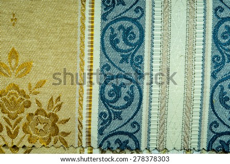 Background of textile texture. Closeup