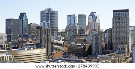Downtown montreal
