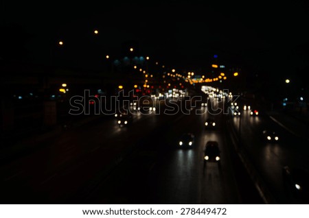 blur colorful lighhts traffic abstract background