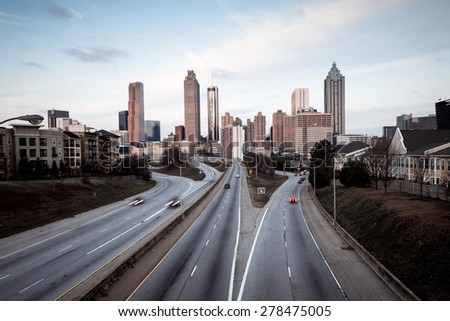 Atlanta skyline, Georgia, USA