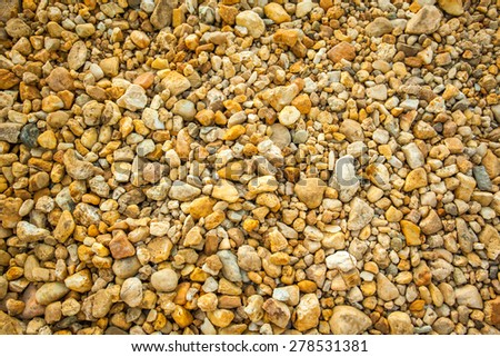Small stones background.