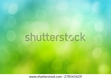 natural green bokeh blur background
