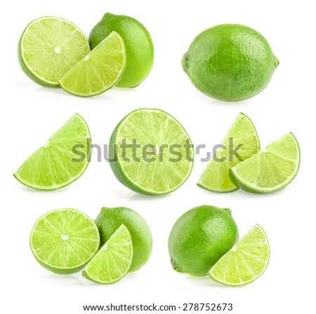Lime isolated Royalty-Free Stock Photo #278752673