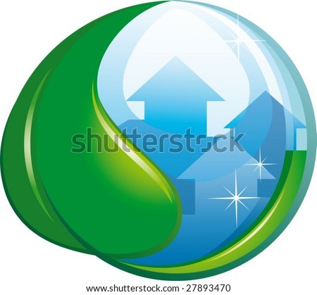 Symbol of ecological cleanliness of the house