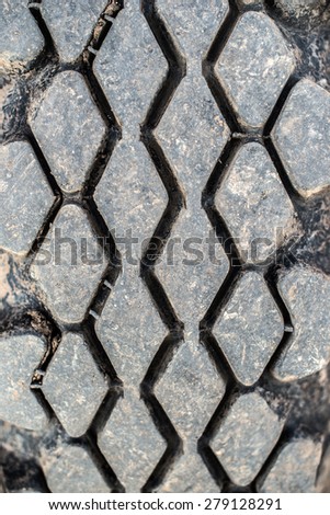 big tractor tire background
