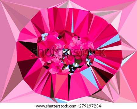 Abstract vivid color polygonal background,diamond shape, Vector illustration triangular style