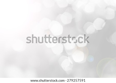 Gray and white nature blurred color glow colorful light sparkling.Valentine's day concept. Abstract bokeh background.