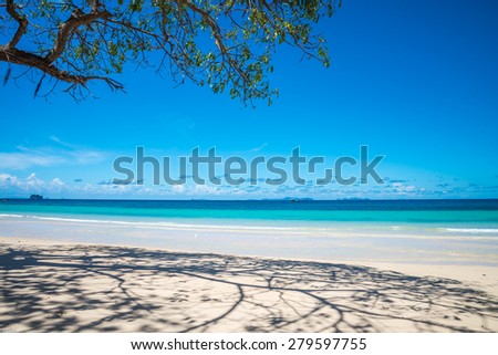 Beautiful tropical island beach - Phuket Thailand