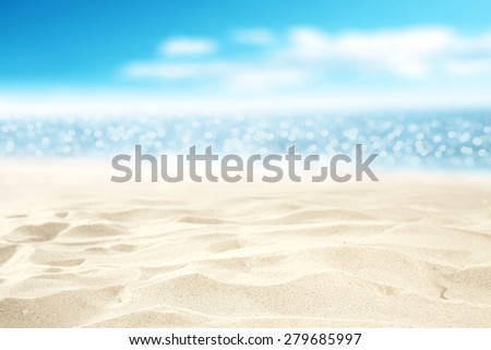 sand ocean and sky background 