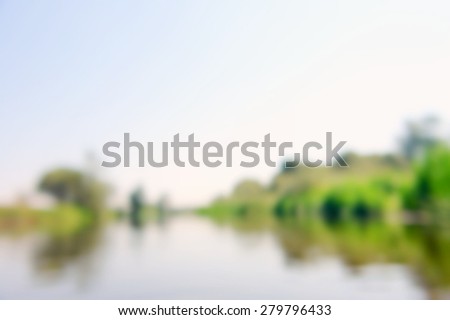 bright abstract nature, blur effect, series image