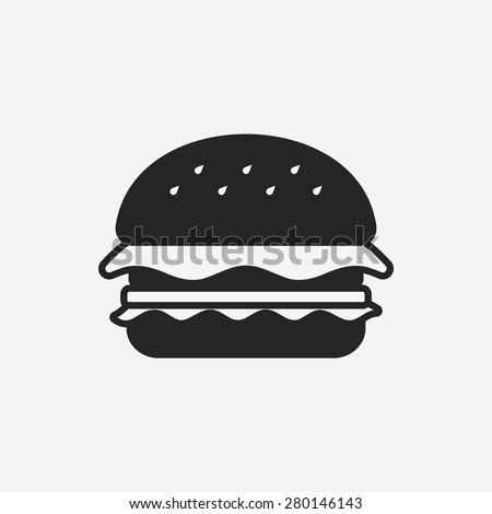  hamburger icon Royalty-Free Stock Photo #280146143