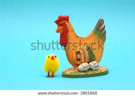 The Chicken isolated