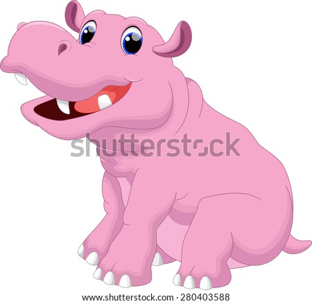 Hippo cartoon