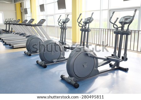 The image of fitness equipment