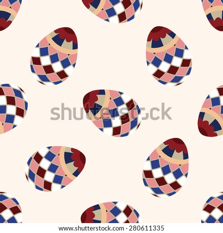 easter egg icon 10,seamless pattern