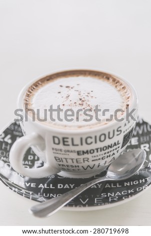 Coffee cup - vintage filter